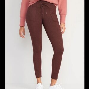 Old Navy High-Waisted CozeCore Jogger Leggings- Like New
